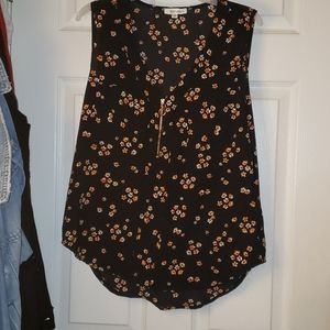 Flower Print Blouse